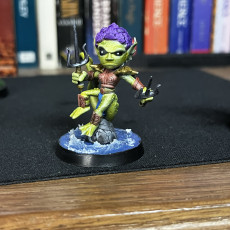 Picture of print of Mermaid Rogue (pre-supported included)