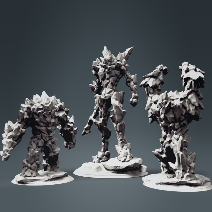 3 Ice Golems's Cover