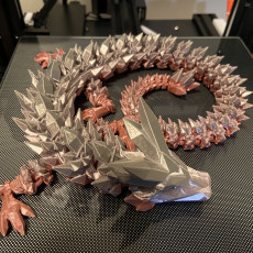 Picture of print of CRYSTAL DRAGON