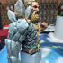 Earth master bust pre-supported print image