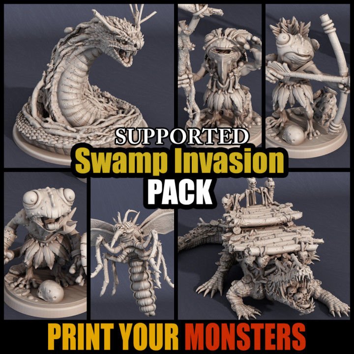 SWAMP INVASION PACK (ADD-ON)'s Cover