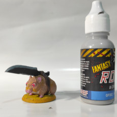 Picture of print of BARBARIAN HAMSTER (32mm)