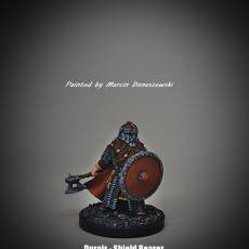 Picture of print of Durnir, Shield Bearer