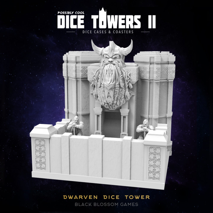 DT13 Dwarven Dice Tower :: Possibly Cool Dice Tower 2's Cover