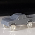 VCV10 Doublecab Pickup Truck generic 1980-90's 20mm 1/72 image