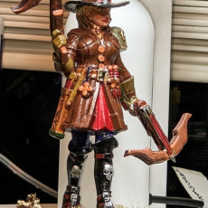 Picture of print of Witch hunter with crossbows