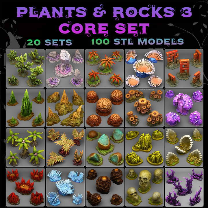 Core Set - Fantastic Plants & Rocks Vol. 3's Cover