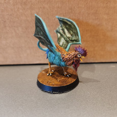 Picture of print of Cockatrice - Tabletop Miniature (Pre-Supported)