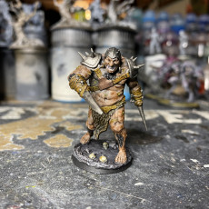 Picture of print of Armless Ogre