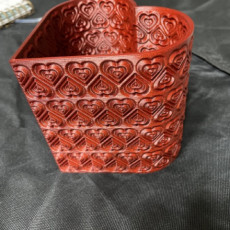 Picture of print of Ripple Heart Vase