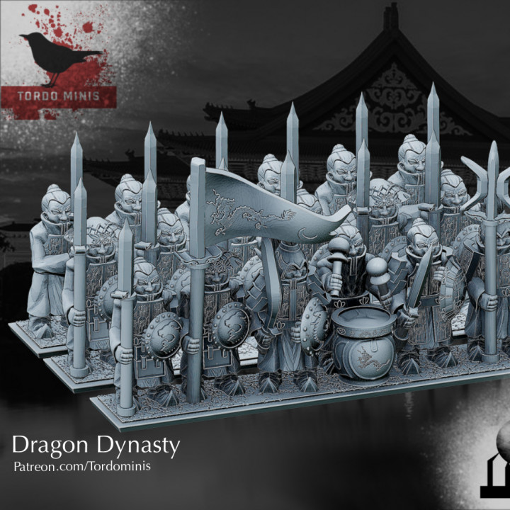 $8.00Dragon Dynasty: Basic infantry