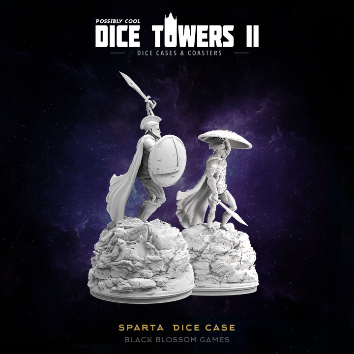 DC18 Sparta Dice Case Box :: Possibly Cool Dice Tower 2's Cover
