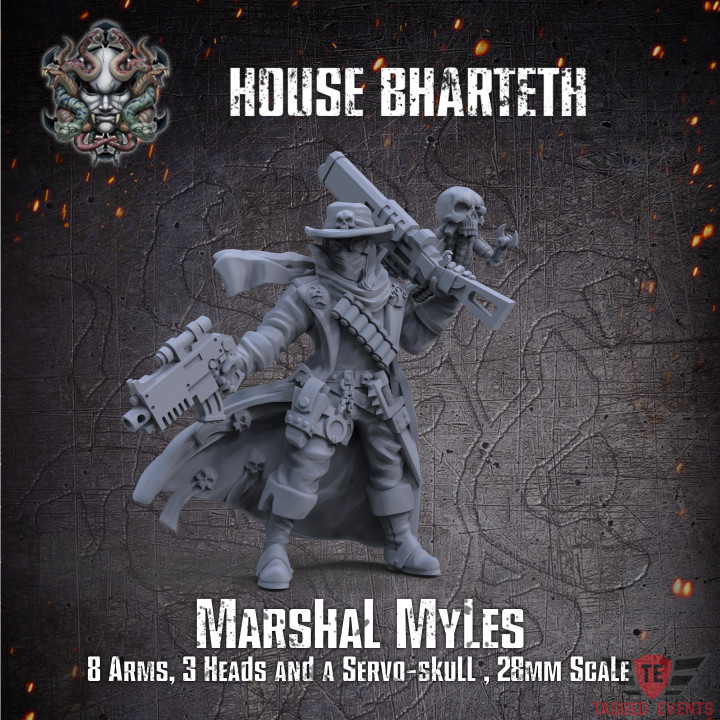 House Bharteth - Marshal Myles on Foot's Cover