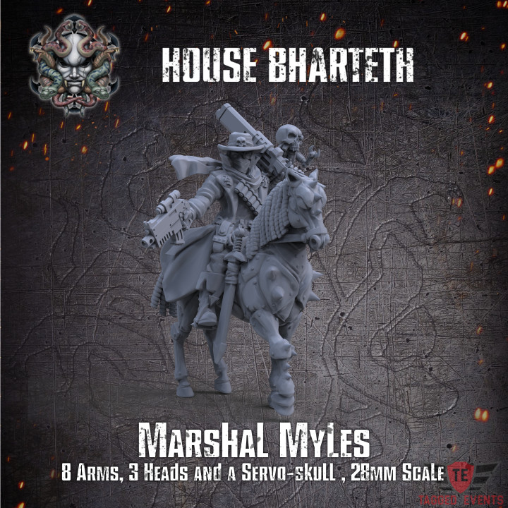 House Bharteth - Marshal Myles on Horse's Cover