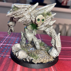 Picture of print of Earth elemental 32mm pre-supported
