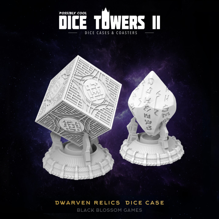 DC21 Dwarven Relics Dice Case Box :: Possibly Cool Dice Tower 2's Cover