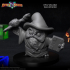 Owlkin Wizard 1A Miniature - Pre-Supported image