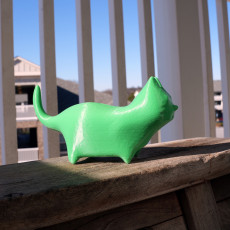 Picture of print of Cat piggy bank