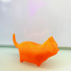 Picture of print of Cat piggy bank