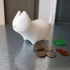 Cat piggy bank image
