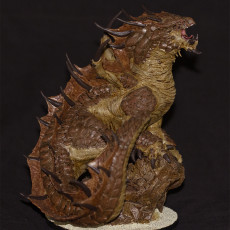 Picture of print of Elder Brown Dragon