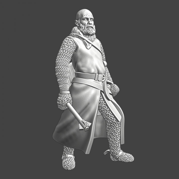 $5.00Medieval bald knight with mace