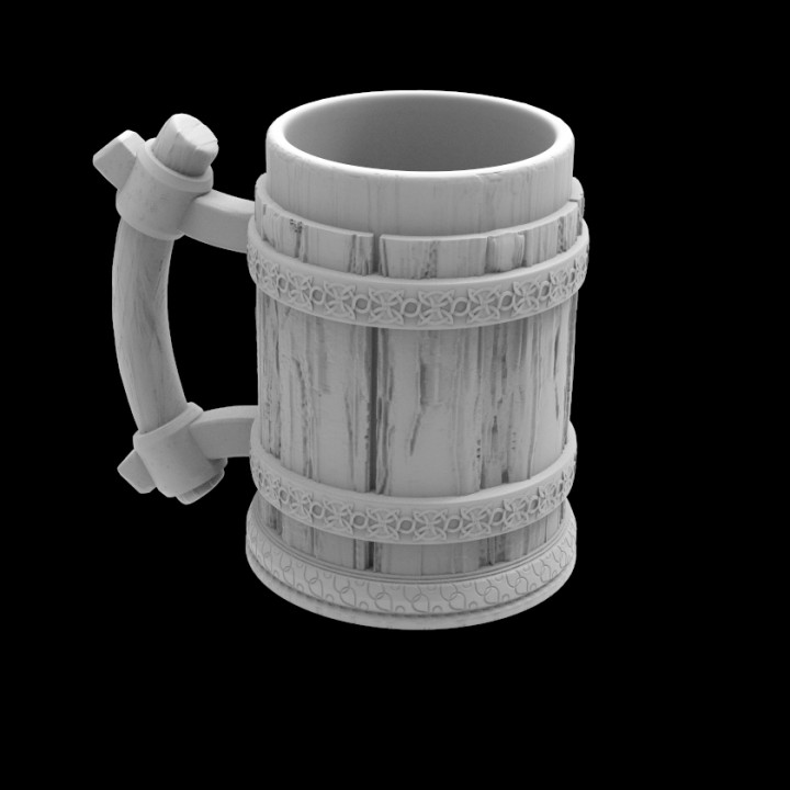 $5.99MU01 Wooden Mug :: Possibly Cool Dice Tower 2