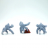Girallon Demons (1 inch/25 mm base, 1.25+ inch/36 mm height miniatures) - 3 versions image