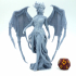 Lilith the Queen of Night, The First Succubus (3 inch/75 mm base, 4+ inch/100+ mm height miniature) image
