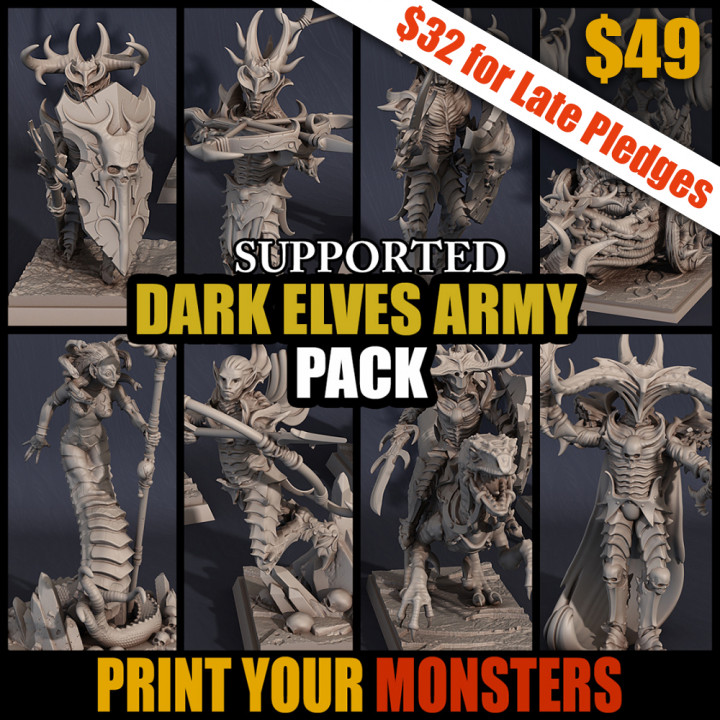 DARK ELVES ARMY PACK (ADD-ON) (Non-backers)'s Cover