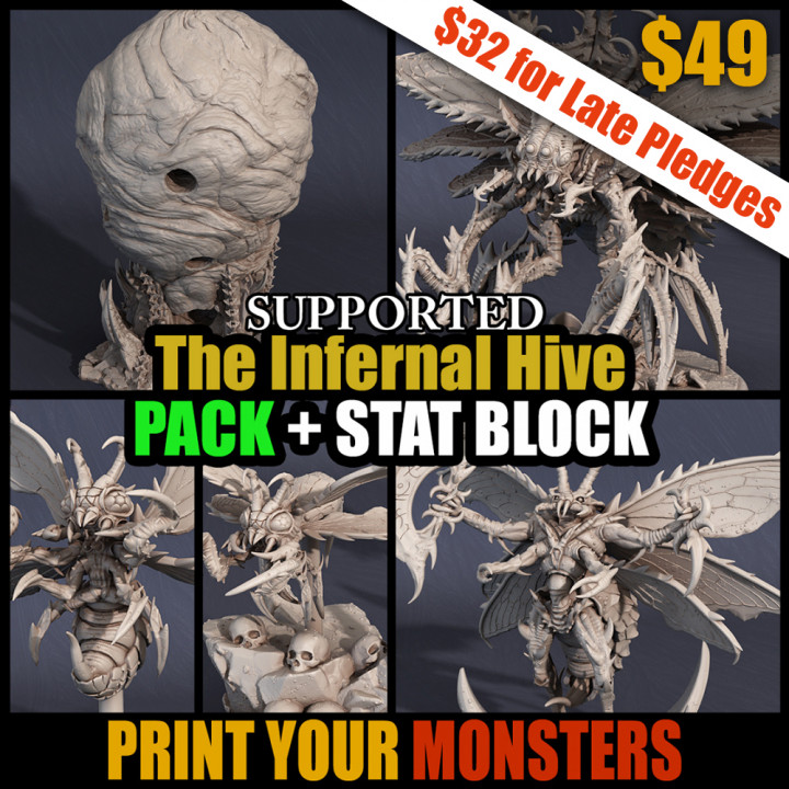 THE INFERNAL HIVE PACK (ADD-ON) (Non-backers)'s Cover