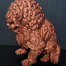 Picture of print of Foo lion