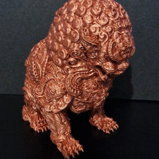 Picture of print of Foo lion