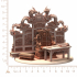 010 Ancient Taoist Imperial Undersea Chinese Throne Scatter Terrain and Props and Modular Palace City Set image