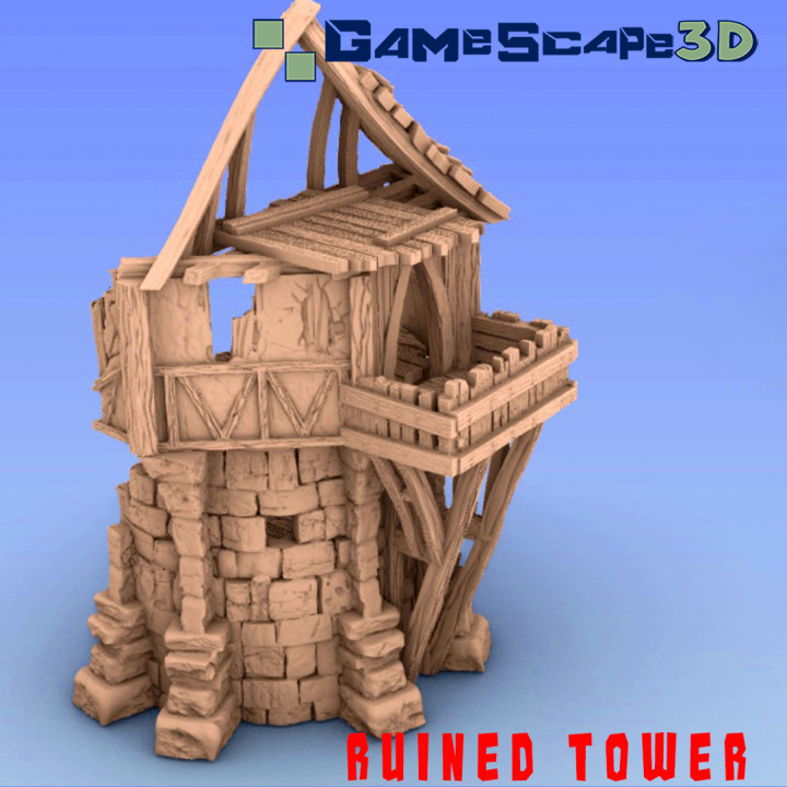 $9.00Ruined Tower with Porch