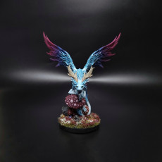 Picture of print of Fae Dragon (pre-supported)