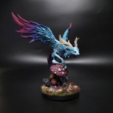 Picture of print of Fae Dragon (pre-supported)