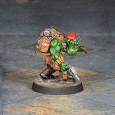Picture of print of Free Orc Commando Sample!
