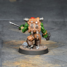 Picture of print of Free Orc Commando Sample!