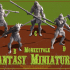 Monkeyfolk Fantasy Bundle, 5 minis - PRE-SUPPORTED image