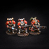 Frontline Squad Heavy Weapons – Space Knights print image
