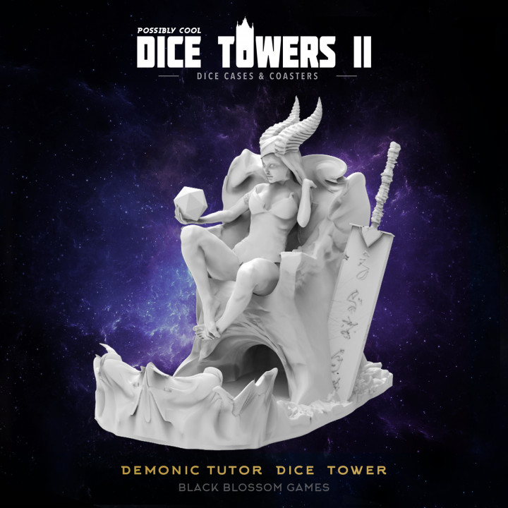 DT11 Demonic Tutor Dice Tower :: Possibly Cool Dice Tower 2's Cover