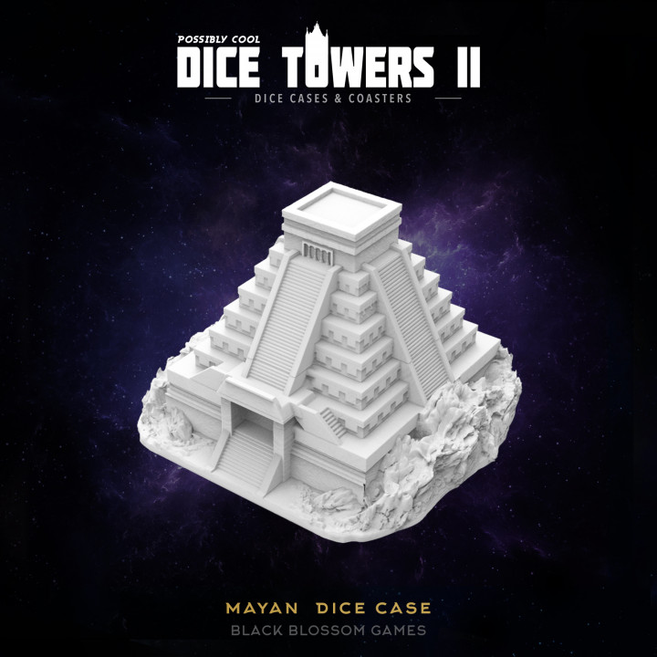 DC23 Mayan Dice Case Box :: Possibly Cool Dice Tower 2's Cover
