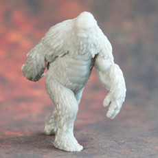 Picture of print of Yeti - Tabletop Miniature (Pre-Supported)
