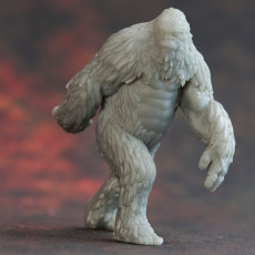 Picture of print of Yeti - Tabletop Miniature (Pre-Supported)