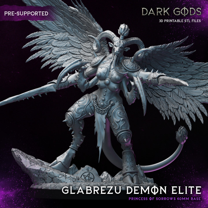 Glabrezu Demon Elite - Dark Gods's Cover