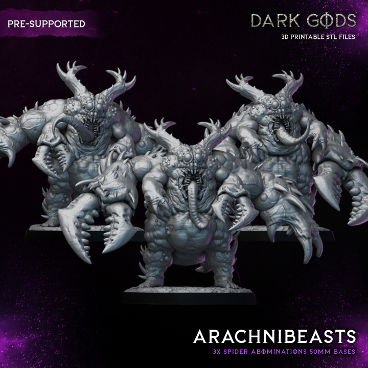 Arachnibeasts - Dark Gods's Cover