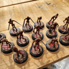 Picture of print of Damaged Plank Bases - 25mm and 35mm