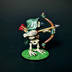 Picture of print of Undead Crow Skeleton Archer
