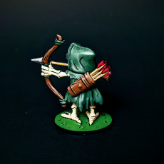 Picture of print of Undead Crow Skeleton Archer